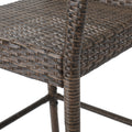 Littleton Barstool Brown Iron