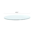 Ac140 T Crgl Dia1200*765*8Mm Clear Tempered Glass