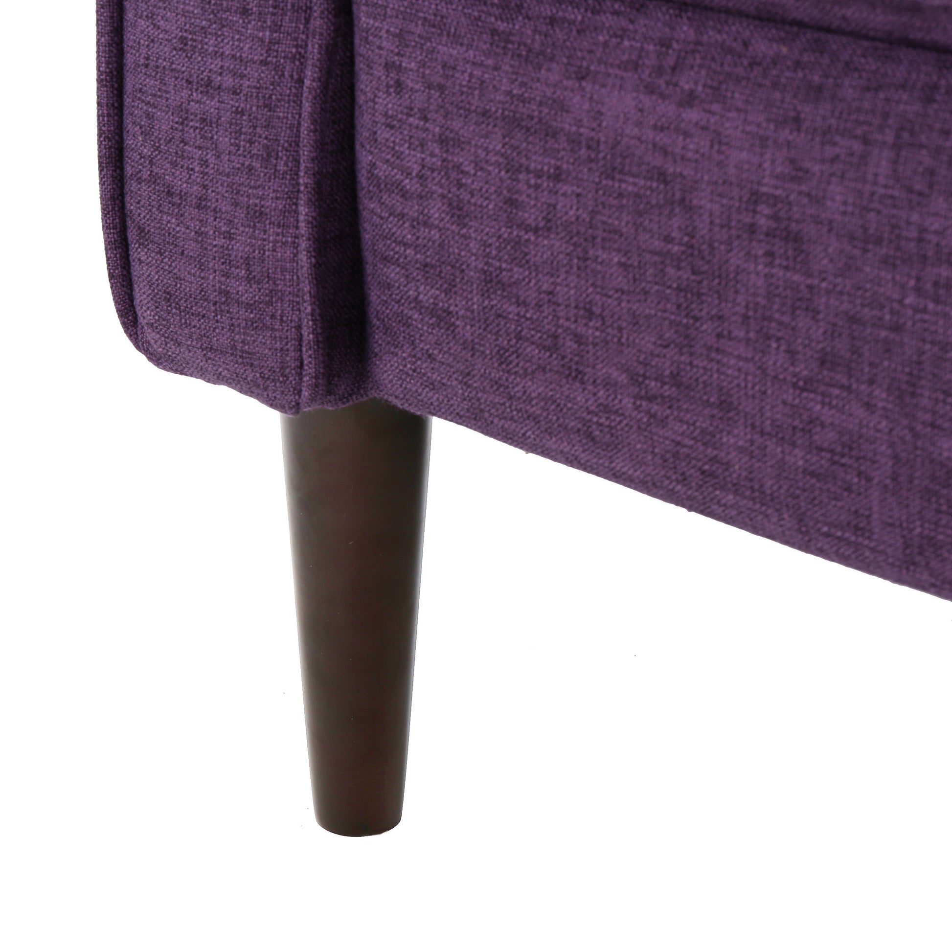 Recliner Purple Fabric