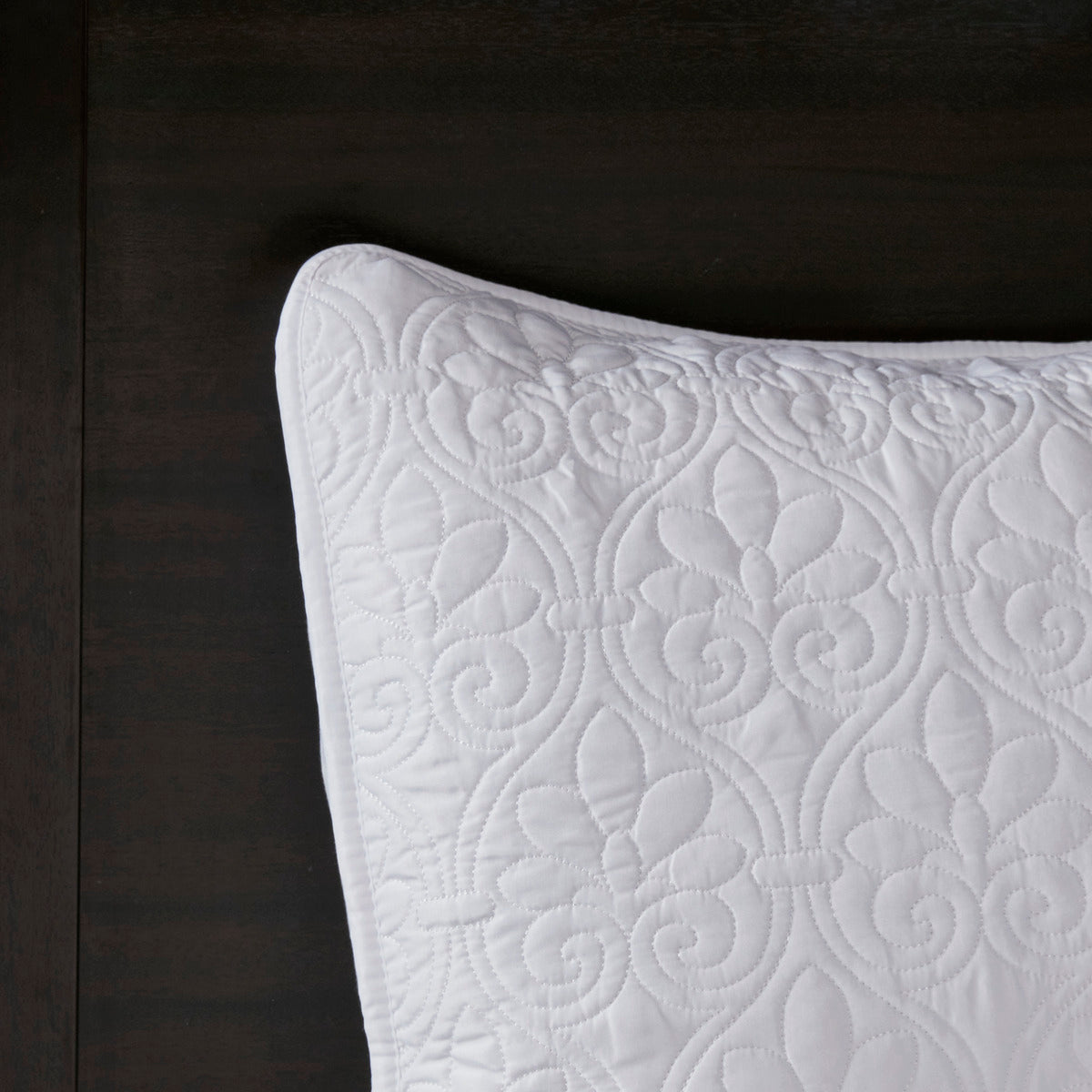 Reversible Bedspread Set White Queen White Cotton