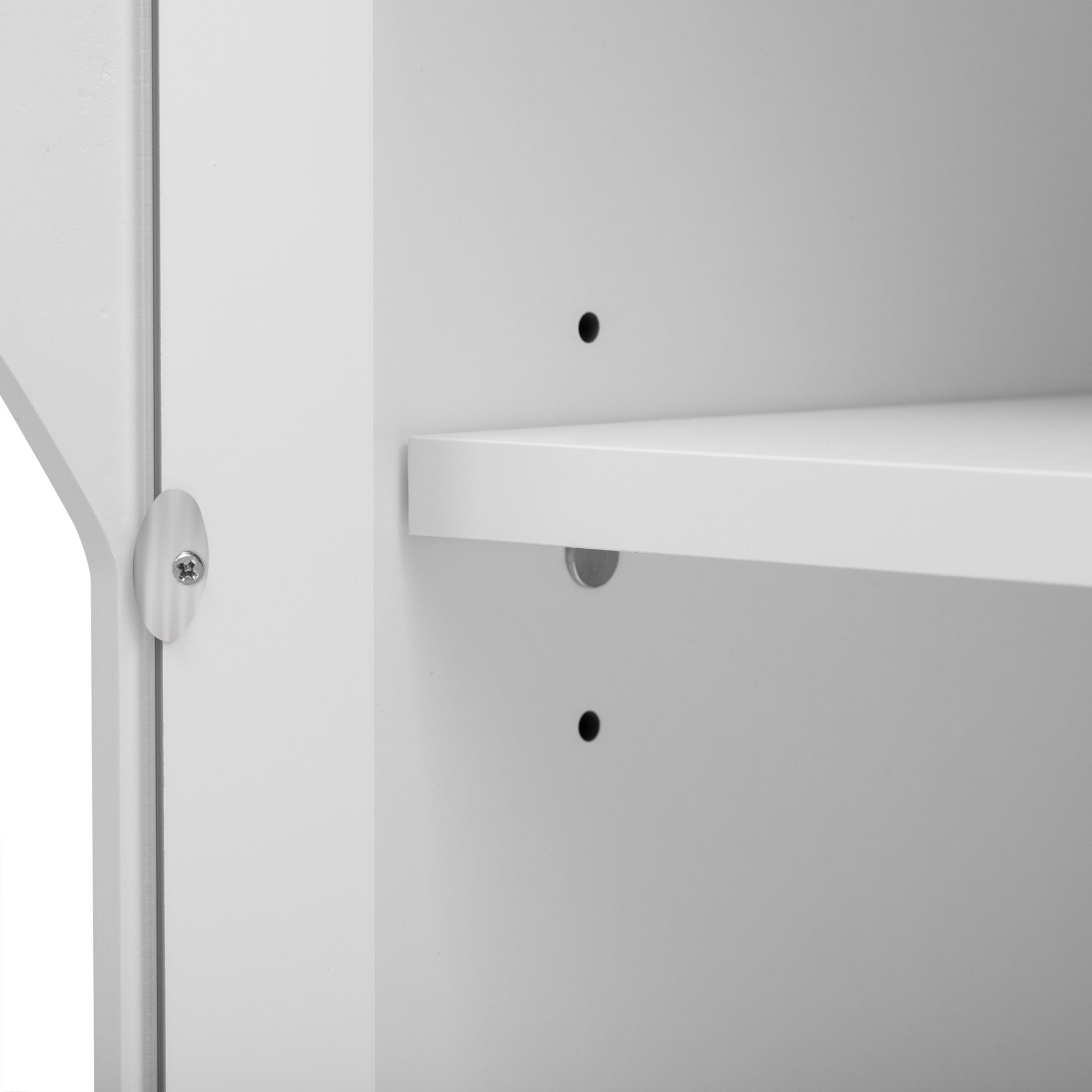 68.9'' Modern Minimalist Tv Stand For Tvs Up To 75 Inches, Entertainment Center Media Console Cabinet With Adjustable Shelves For Living Room White 70 79 Inches Mdf