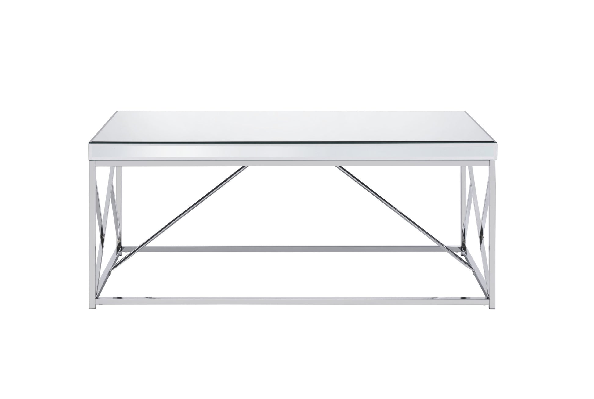 Evelyn 3 Piece Table Set Chrome Chrome Iron