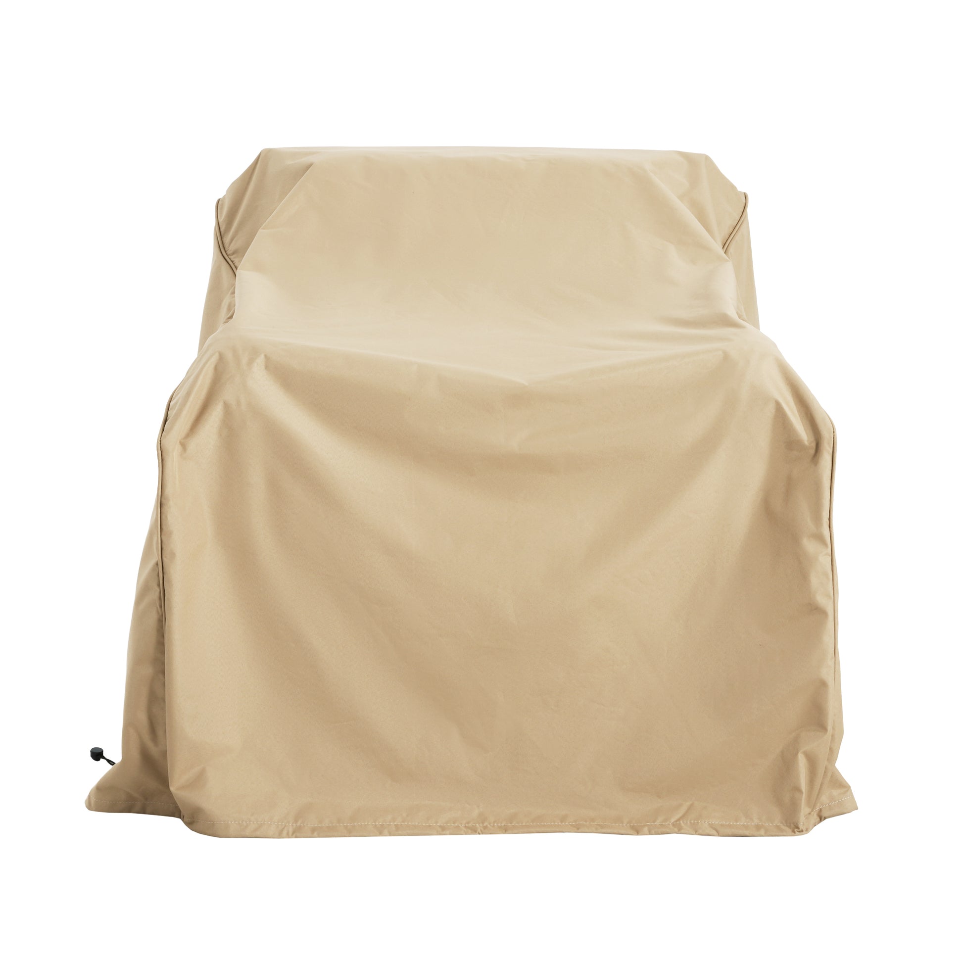 Shield Patio Outdoor Club Chair Cover, Beige, Set Of 2 Beige Fabric