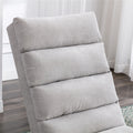 Coolmore Linen Massage Chaise Lounge Indoor With Remote Control,Ergonomic Electric Massage Long Lounger With 5 Modes For Office, Living Room,Bedroom Light Grey Light Grey Foam Linen