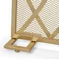 Fire Screen Gold Iron