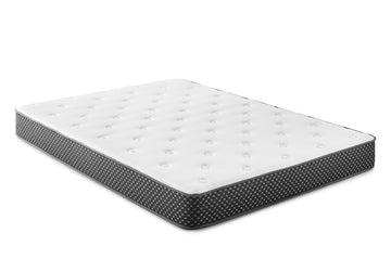 6" Quilted Foam Firm King Mattress White Foam King