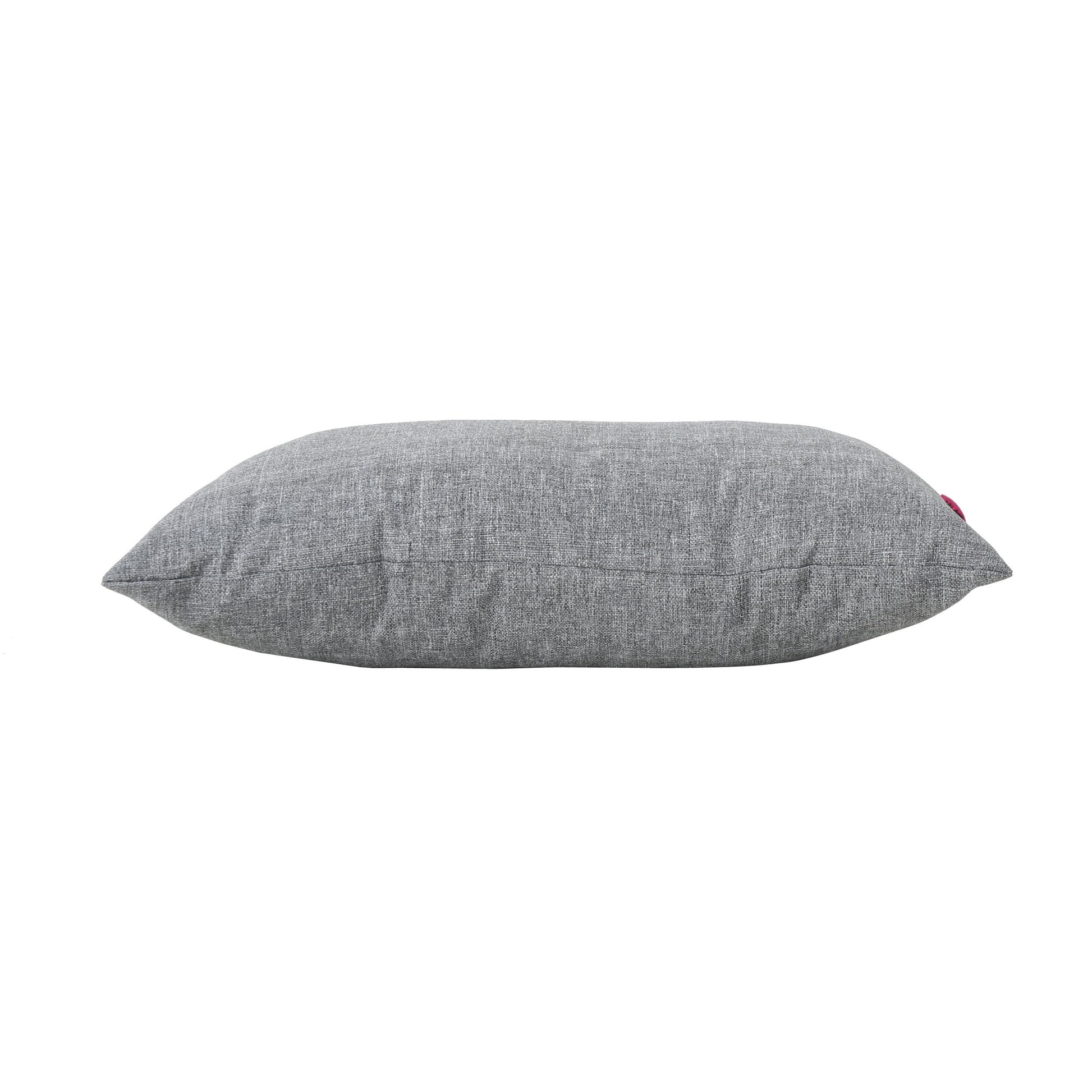 Coronado Rectangular Pillow Set Of 2 Grey Fabric