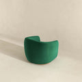 Elise Mid Century Modern Dark Green Velvet Swivel Chair Green Mid Century Modern Foam Solid Wood,Velvet