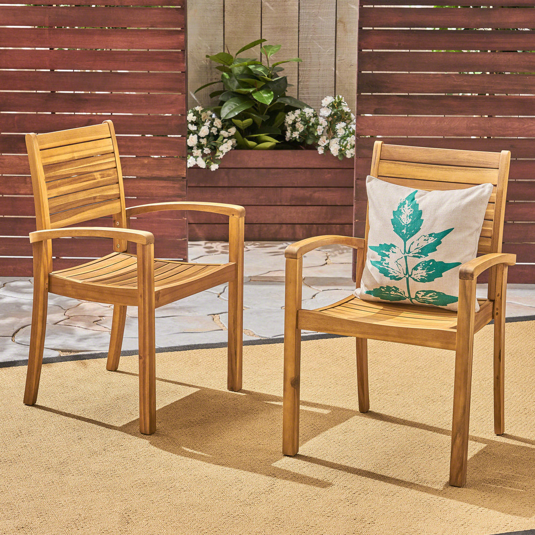 Miguel Dining Chair Teak Wood