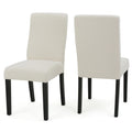 Corbin Kd Dining Chair Ivory Fabric