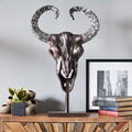 Taurus On Stand Bronze Aluminium