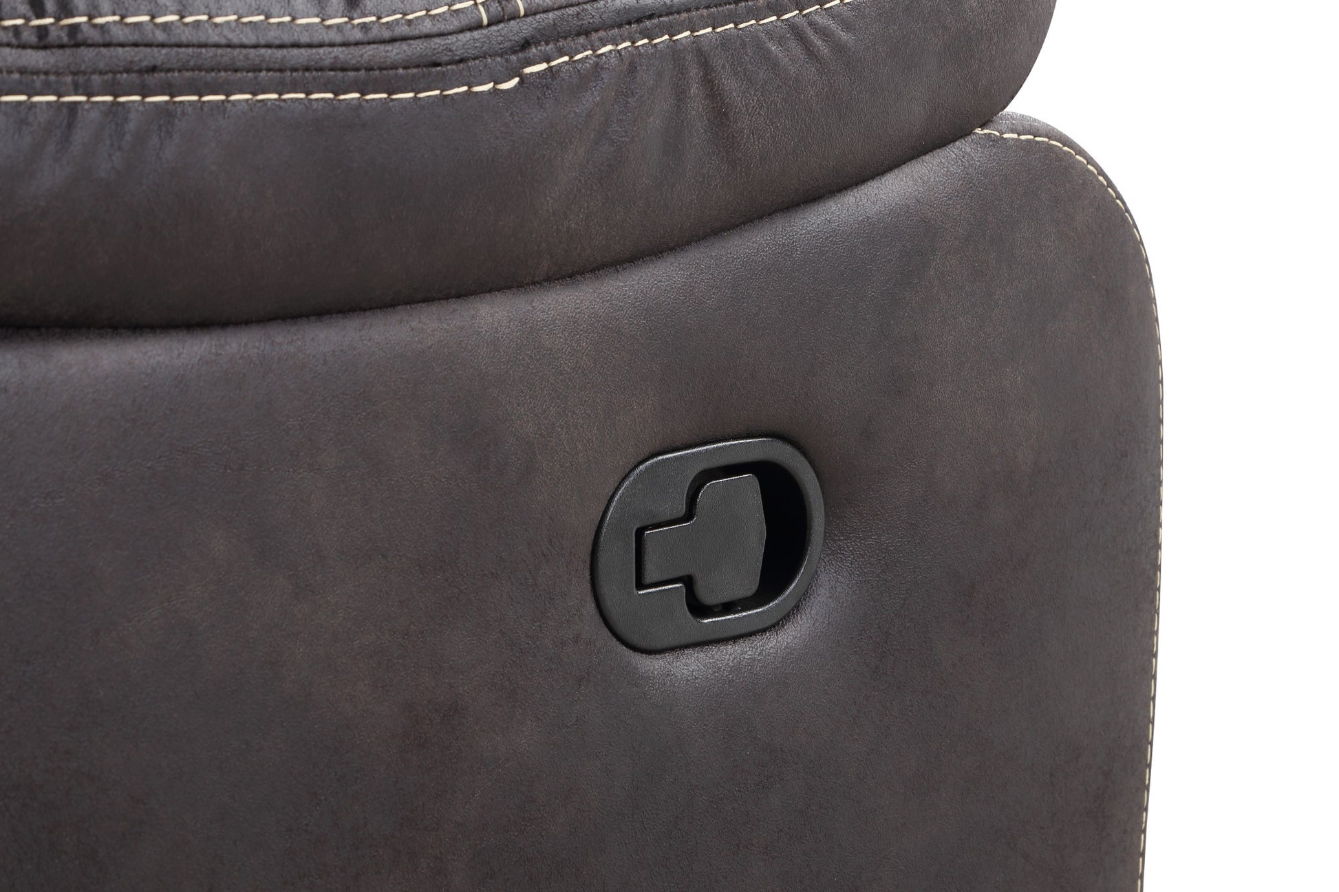 Hooper Gray Swivel Gliding Recliner Gray Foam Engineered Wood