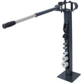Pedestal Floor Compact Bender 7 Dies Versatile Compact Metal Tubing Bender 44' Mount Powdercoat Telescoping Handle Maximum 5 8