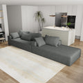 Modern Upholstered Sectional Sofa Couch Set,Modular 108