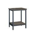 Harpe Brown End Table Brown Solid Wood