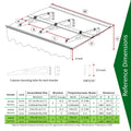 Da7934W Series Door Window Awning Canopy Made Of 0.137Inch Thick Crystal Solid Polycarbonate Sheet And Aluminum Alloy With Valance In Size Of 79