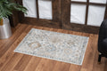 Noble Gc Gen7006 Ivory 5 Ft. 3 In. X 7 Ft. 3 In. Area Rug Beige Polyester