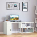 Homcom Rotating Computer Desk, 55