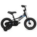 A14117 Ecarpat Kids' Bike 14 Inch Wheels, 1 Speed Boys Girls Child Bicycles For2 4Years, With Removable Training Wheels Baby Toys, Front V Brake, Rear Holding Brake Black Cute Polyurethane Foam 3 To 4 Years Carbon Steel Outdoor