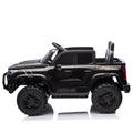 24V10A Two Seater Kids Ride On Electric Pickup, Kids Ride On Toy W Parents Remote Control,4Wd 800W Motors,Two Safety Belts,High Gate Safety Design,Usb,Bluetooth, Speed 2.49 3.73Mph For Kids Aged 3 . Black 50 99 Lbs Polypropylene