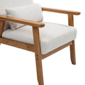 Leisure Chair With Solid Wood Armrest And Feet, Leisure Chair, Wood Frame, Velvet, Solid Rubber Wood Legs, Mid Century Modern Accent Chair, For Living Room Bedroom Studio Chair,Two Packs Beige Corduroy