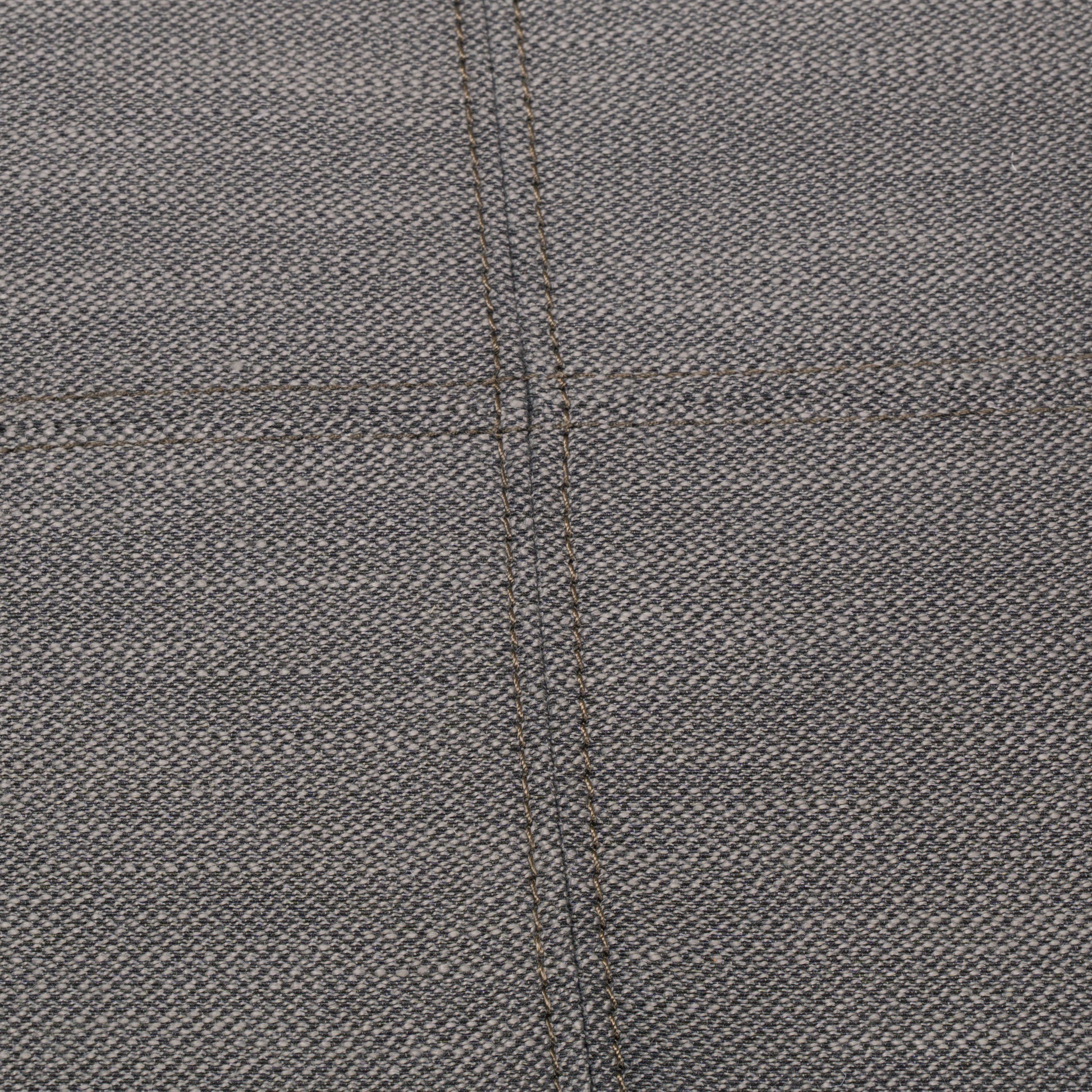 Drake Ottoman Gray Fabric