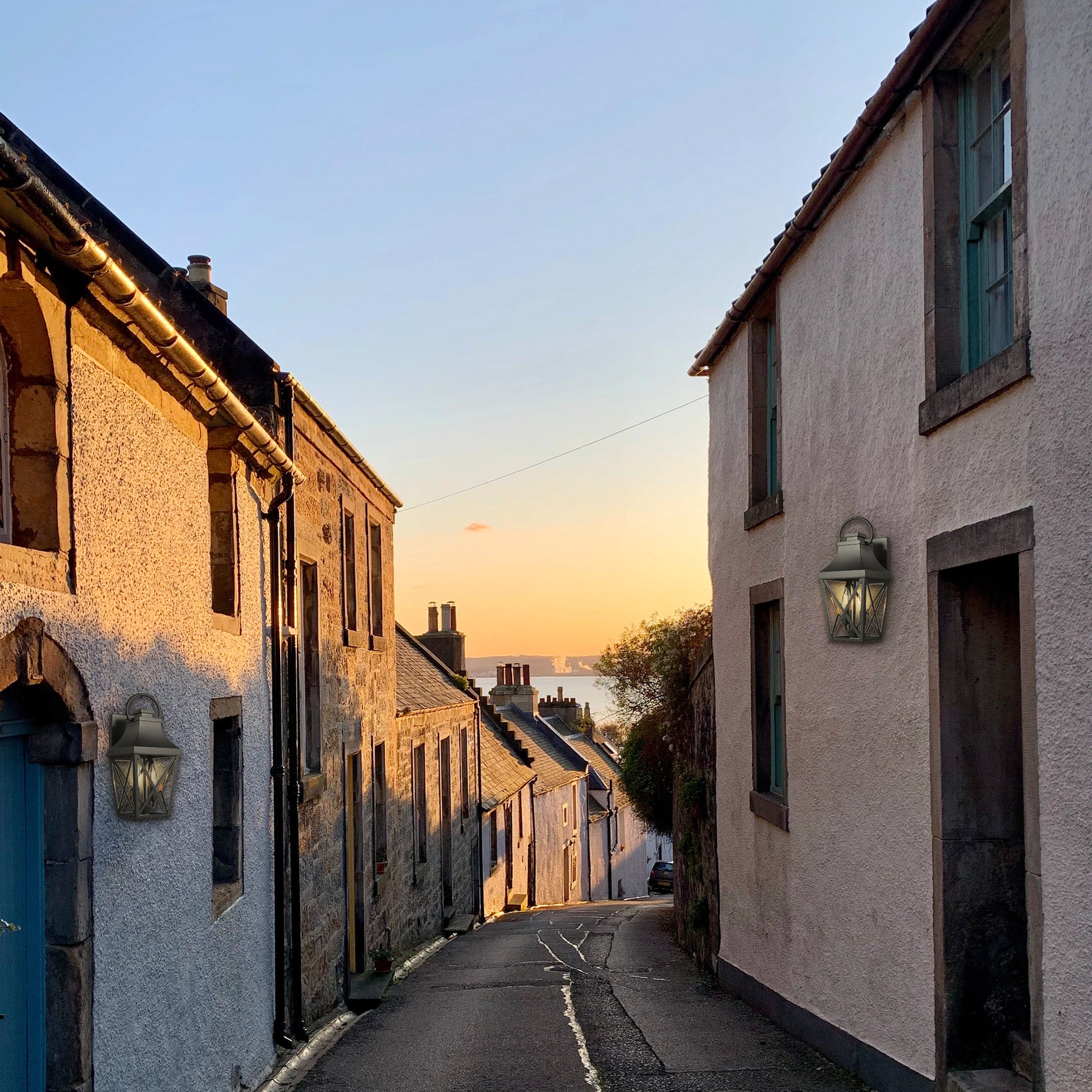 Outdoor Wall Lights, Porch Lights, Waterproof Outdoor Wall Sconce, Exterior Light Fixture Matte Black With Clear Glass Shade For Garage Patio Front Door Balcony 1 Pack Black Aluminium