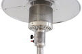 46000 Btu Propane Patio Heater Steel Gray Stainless Steel