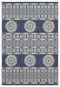 Sunshine Gc Har2022 Blue 7 Ft. 10 In. X 10 Ft. 3 In. Indoor Outdoor Area Rug Blue Polyester Polypropylene