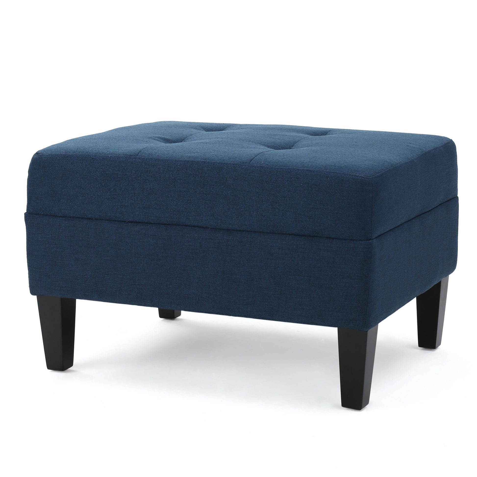 Ottoman Navy Blue Fabric