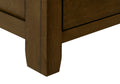 Accent Table, End, Side Table, Nightstand, Narrow, Bedroom, Storage Drawer, Lamp, Brown Veneer, Transitional Espresso Mdf