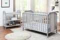 Brees Island 3 In 1 Convertible Crib Gray Graystone Grey Wood