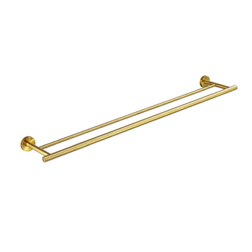 23.6'' Towel Bar Wall Mounted Brushed Gold Stainless Steel