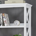 Bookcases, Bookshelf White Wood Mdf