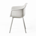 Lotus Chair White Polypropylene