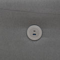 Oversized Modern Style Button Tufted Linen Upholstered 3 Seat Sofa With Usb Charger, Three Seat Sofa Couch, Living Room Sofa For Home Or Office, Gray Gray Fabric 3 Seat