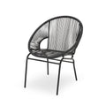 Nusa Chair Black Iron