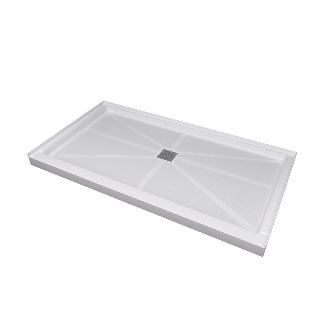 Glasstone Shower Base Smc Solid White Finish 6032 White Bathroom Stainless Steel