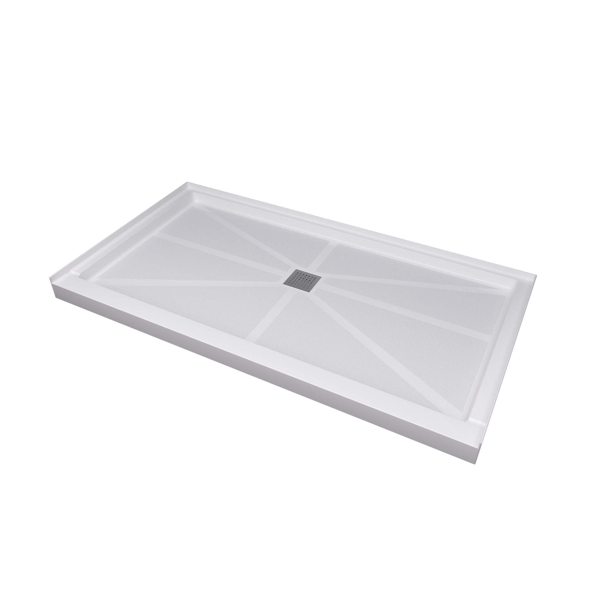Glasstone Shower Base Smc Solid White Finish 6032 White Bathroom Stainless Steel