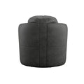 Butler Gray Swivel Accent Chair Gray Foam Engineered Wood