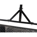 Compost Spreader Peat Moss Spreader With Upgrade T Shaped Handle For Planting Seeding Durable Lightweight Metal Mesh Spreader For Lawn Garden Care Manure Spreaders Black Black Iron