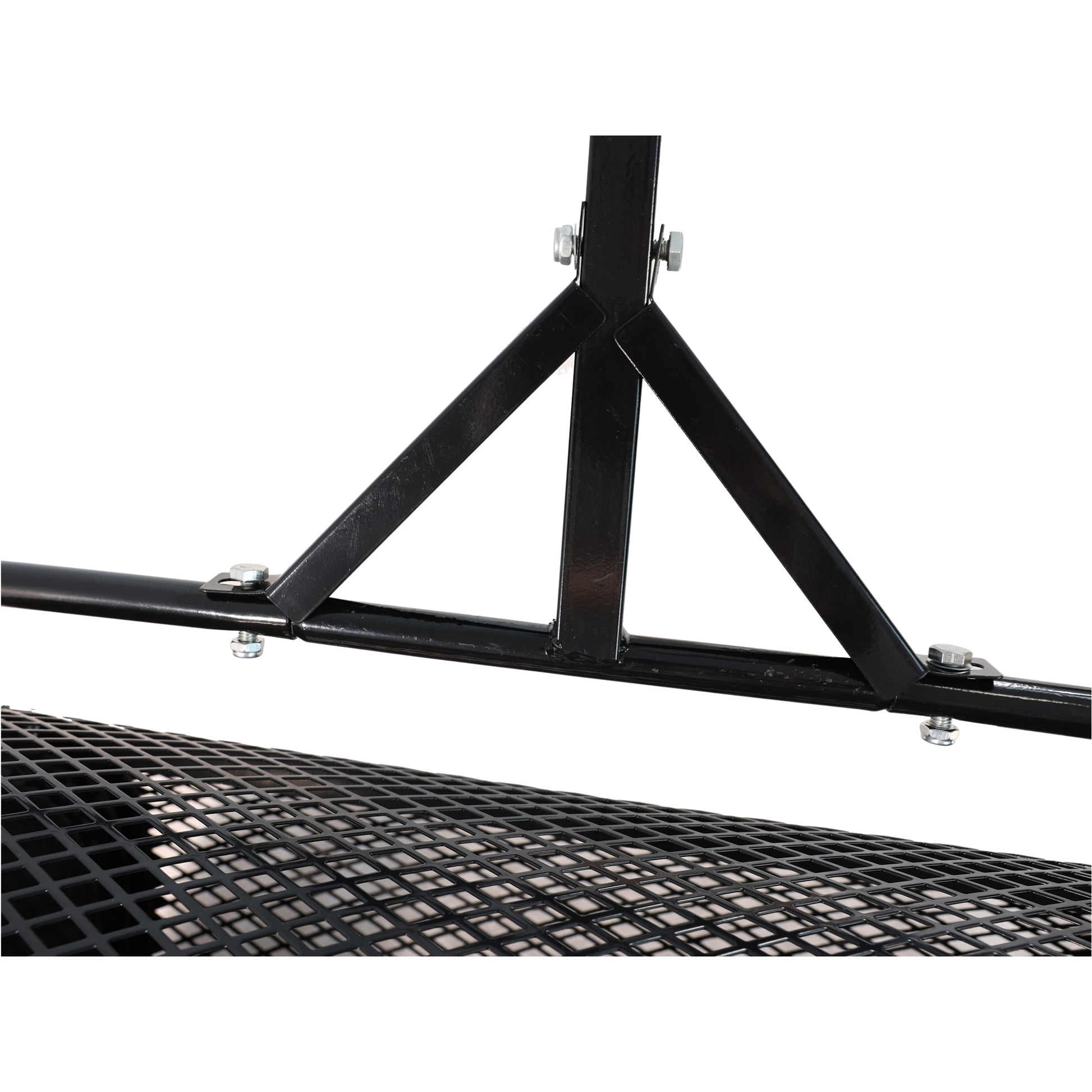 Compost Spreader Peat Moss Spreader With Upgrade T Shaped Handle For Planting Seeding Durable Lightweight Metal Mesh Spreader For Lawn Garden Care Manure Spreaders Black Black Iron