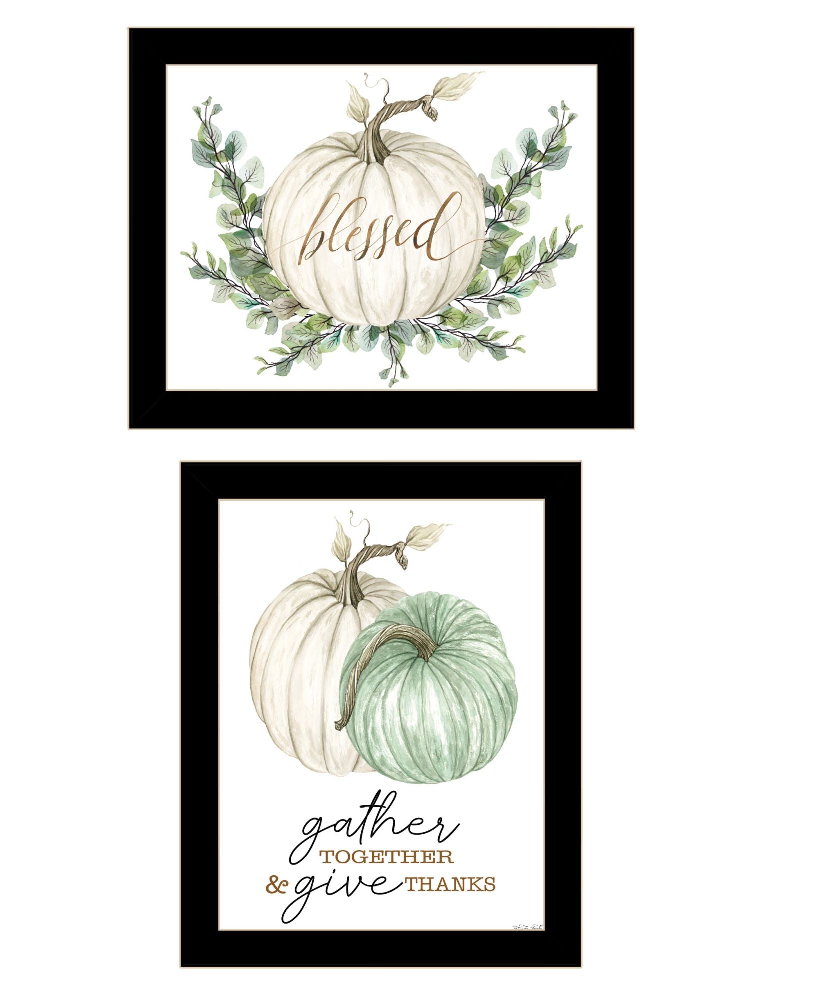 "Gather & Give" Framed Wall Art For Living Room, Wall Art Print For Home Decor, Bedroom Wall Art By Cindy Jacobs Multicolor Wood Paper