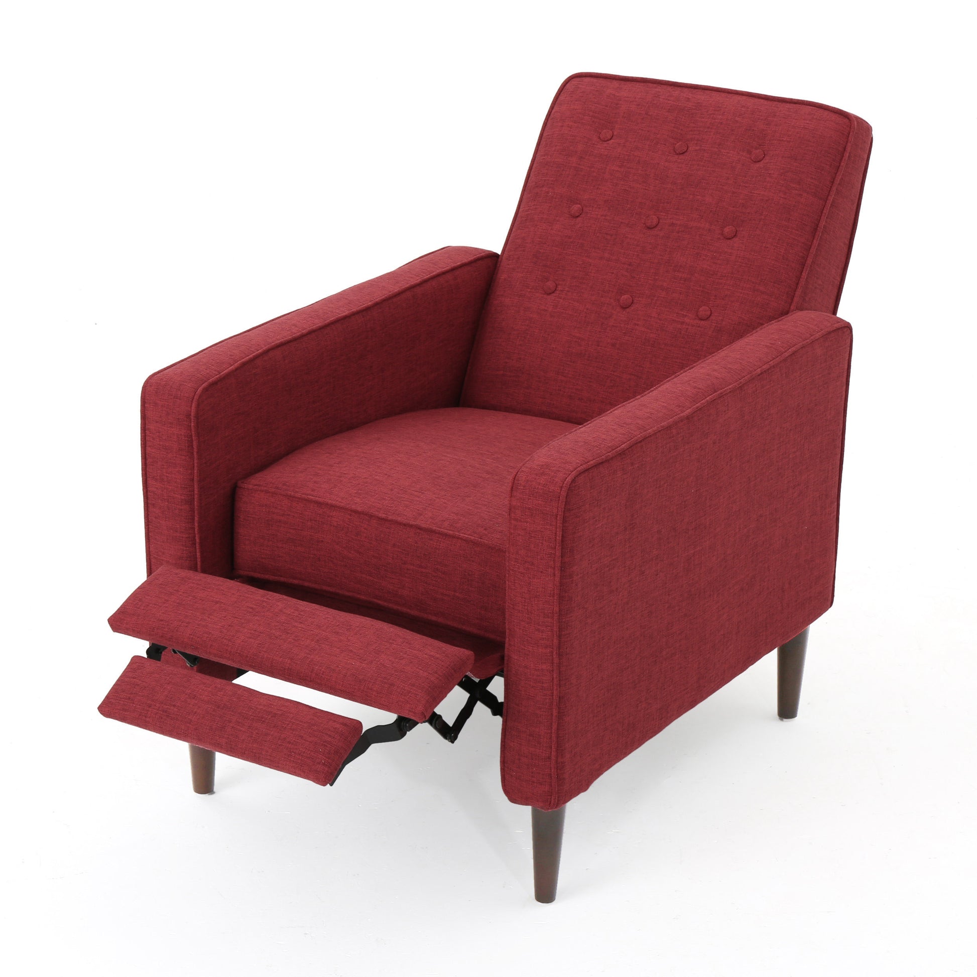 Recliner Red Fabric