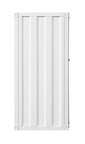 White 1 Door Chest With Container Lock White Bedroom Metal