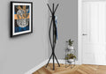 Coat Rack, Hall Tree, Free Standing, 3 Hooks, Entryway, 72