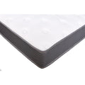 Cari 8 Inch Hybrid Xl Twin Size Mattress, Cool Gel Memory Foam, Pocket Coil White Fabric Twin