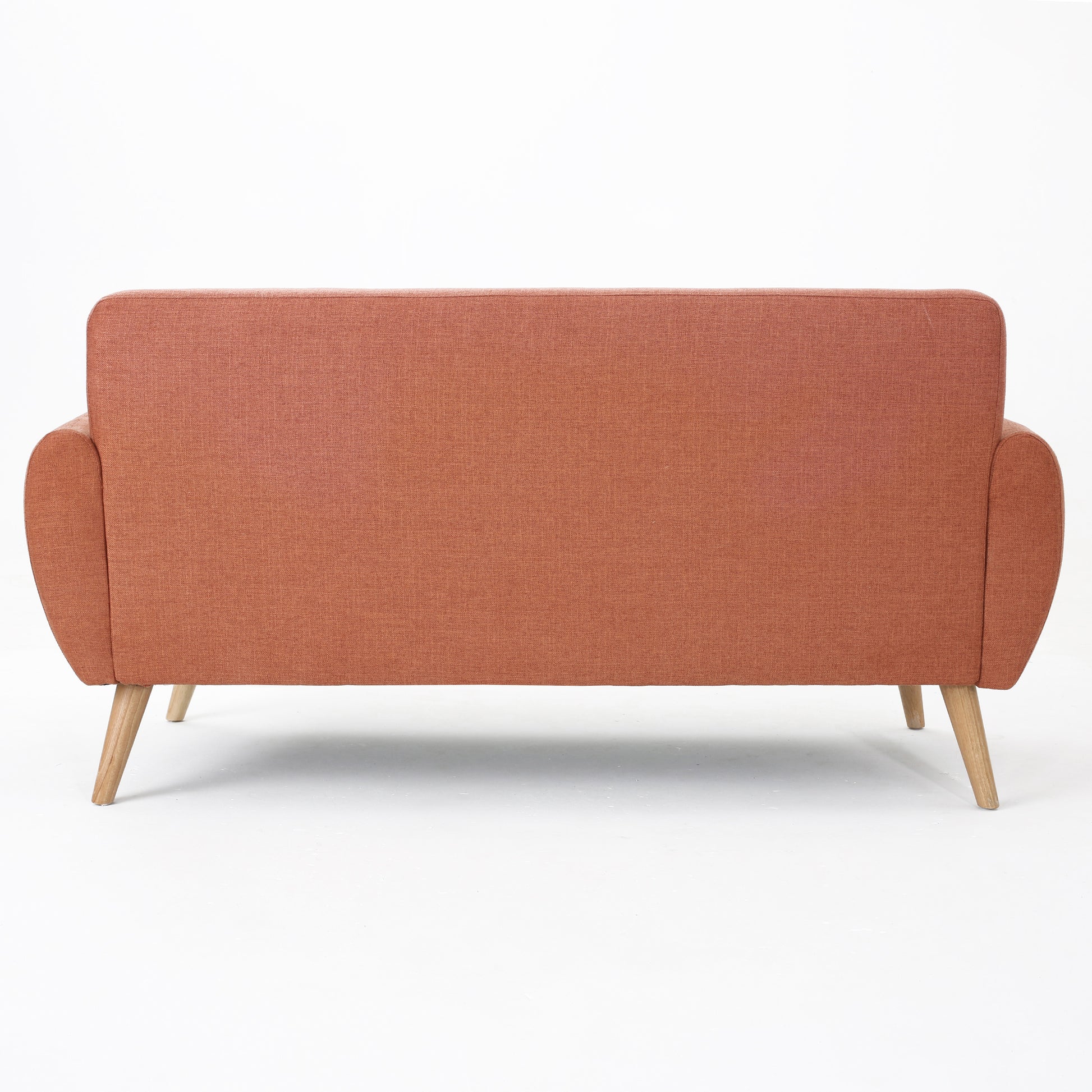 Sofa Burnt Orange Fabric