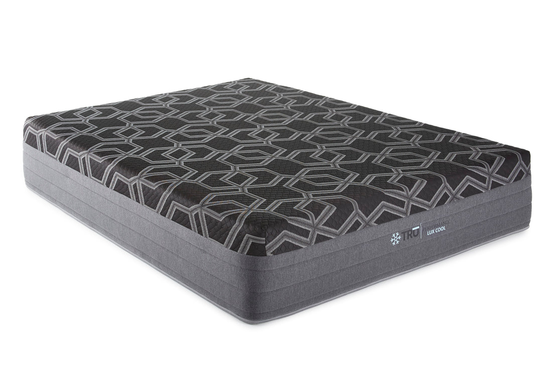 14" Smooth Top Foam, Ultra Plush, Queen Mattress Black Foam Queen