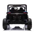 24V Two Seater Kids Ride On Utv W Parents Remote Control,Four Wheel Suspension,Slow Start,Large Wheel Design,Anti Collision Bar,Storage Space,Music,Usb,Bluetooth,Volume Control,Led Lights For Kids 3